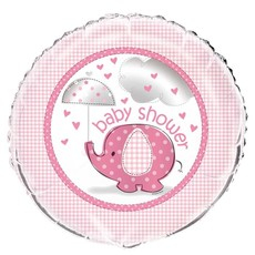 baby-shower-folie-ballon-olifant-roze-45cm